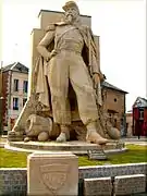 Artilleur [fr] by Auguste Arnaud, now in La Fère, Aisne