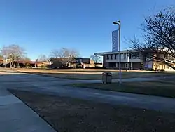 Lenoir Community College's library and student center