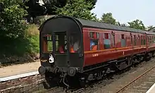 LMS Officers Saloon at Boat of Garten Station.