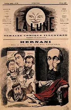 Cover of La Lune, illustrated by Gill, 1867.