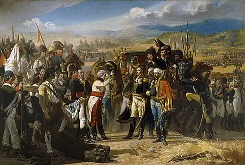 Portrat of the battle of Bailen