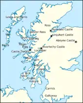 Map of Britain and Ireland