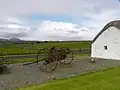 Laidhay Croft Museum (2011) displays a thatched longhouse with its contents and nineteenth century farm equipment.