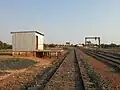 Lake Cargelligo – signal box and gantry crane