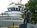 Lake Guardian moored at Chicago's Navy Pier