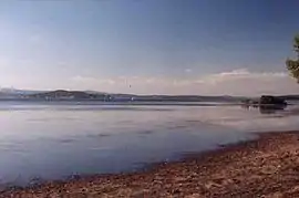 Lake Macquarie seen from Swansea