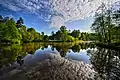 Lama River – in the Moscow region of Russia