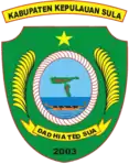 Coat of arms of Sula Islands Regency