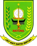 Coat of arms of Natuna Regency