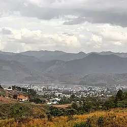 Hill Town area of Churachandpur