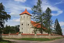 St. Nicholas church in Lamkowo