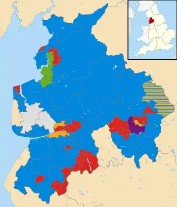 2017 results map