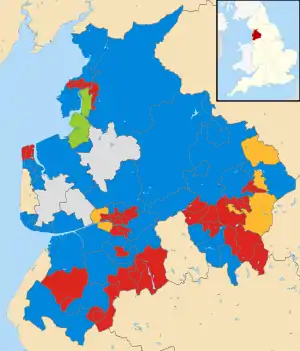 2013 results map