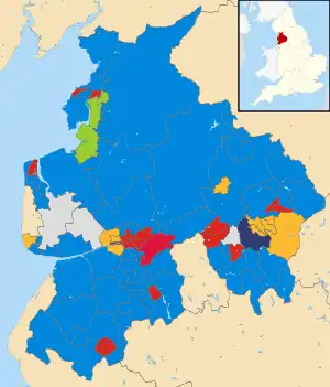 2009 results map