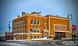 Lancaster, Wisconsin City Hall in Lancaster in 2021