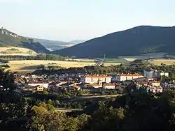 View of Nanclares from Badaia