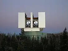 Large Binocular Telescope (2x 8.4m, 11.8m)