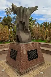 The Armenian Genocide Memorial, unveiled in 2008