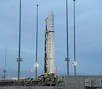 Antares 230+ on pad (Cygnus NG-12), 2019