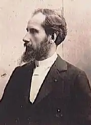 profile portrait of French sculptor Laurent Marqueste - photo from Association des Amis et Passionnés du Père-Lachaise