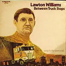 Between Truck Stops, with Williams depicted in cover art