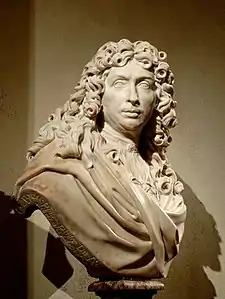 Bust of Charles LeBrun, (1676) (Louvre)