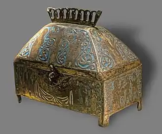 Reliquary of St. Exuperius (Exupère, Soupire), Bishop of Toulouse, Confessor.