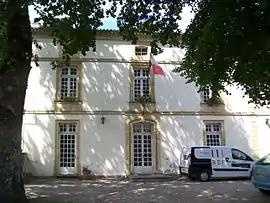 The town hall in Le Tourne