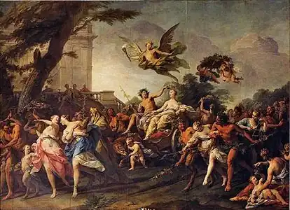 Triumph of Bacchus and Ariadne (1757)