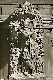 Krishna with flute, Kesava temple