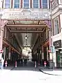 West entrance, from Gracechurch Street