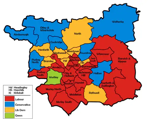 2000 results map