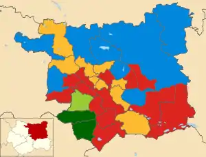 2008 results map