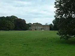 Leeswood Hall from a distance