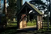 Millennium lychgate at Lenton, Lincolnshire