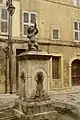 Baroque fountain in Aix