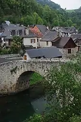 The bridge in Les Bordes-sur-Lez