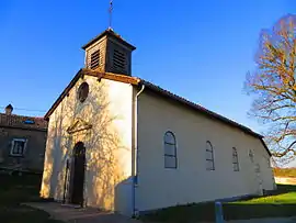 The church in Les Roises