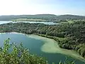 The Lac d'Ilay with Grand Maclu in the foreground