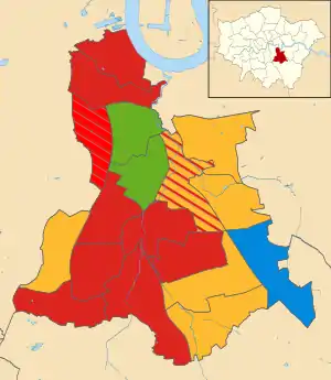 2006 results map