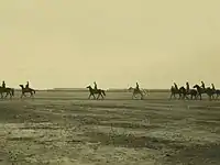 Li Yuanhong riding a horse and attending a parade