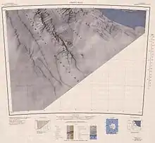 Map of southern Heritage Range