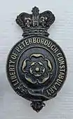 Liberty of Peterborough Constabulary Night Badge