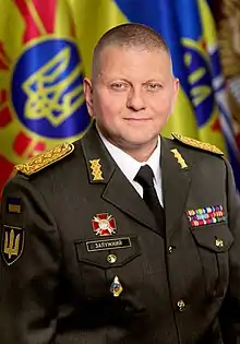 Commander-in-Chief of the Armed ForcesValerii Zaluzhnyi