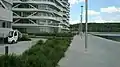 The long coastal promenade at Lighthouse