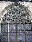 Curvilinear window, Limoges Cathedral nave