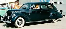 Lincoln-Zephyr V-12 four-door sedan 1936