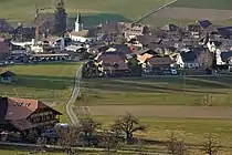 Linden (BE) – Village centre from the southeast