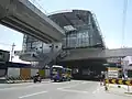 Marikina–Pasig Station under construction