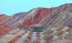 Danxia landform, Zhangye